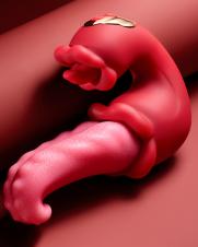  A Artificial tongue like Vibrator is equipped with powerful swinging and licking feature to tease clitoris is on sell