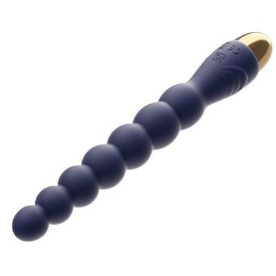  . A Seven Ball Stick vibrator with 10 speed. Adult Sexual Product Soft Silicone Whip.