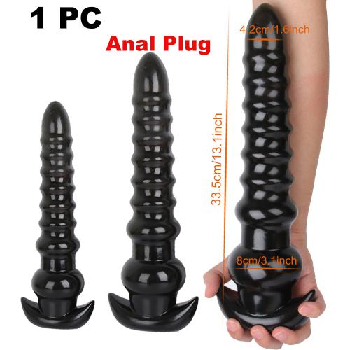 1 Pc Long Anal Plug Anal Dilator Stimulate Anus Ass Butt Plug Sexy Sex Toys Dildo Anal Beads Vagina Massage Couples Flirting Toy