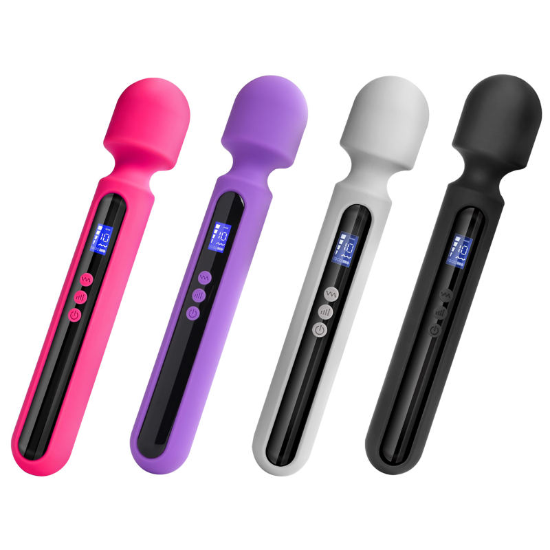12 Inch Powerful Vibrating Massager Stick Clitoral Pussy Stimulation G Spot Wand Vibrator Adult Sex Toys for Women Masturbation