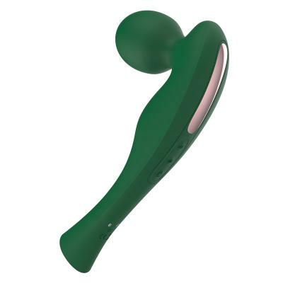 20 Frequency Rechargeable Vibrating Massage Stick Vibrator Mini Personal Wand Massager for Women
