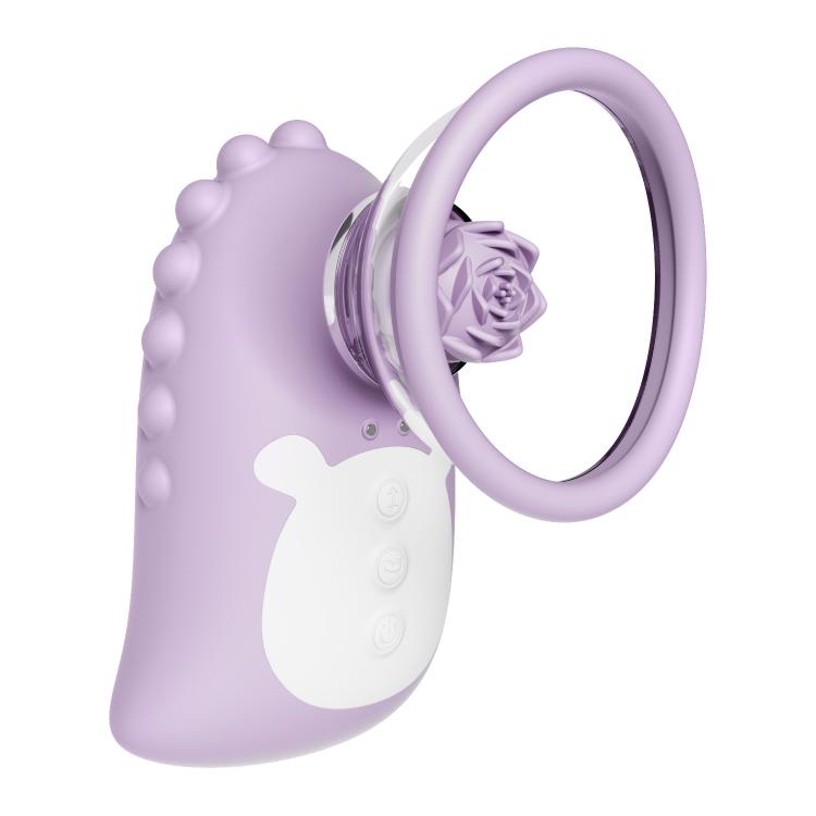 3 in 1 Female Masturbator Vaginal Clitoris Massager Vibrator G Spot Clitoral Stimulator Breast Nipple Sucking Vibrator for Women