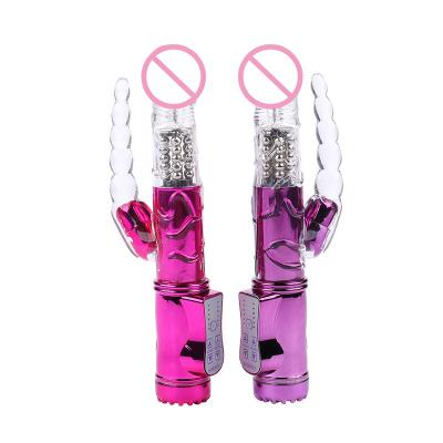 36 Modes Battery Charging Fanala Multi-Function Anal Branch Dildo G Spot Clitoris Stimulator Rotating Rabbit Vibrator for Women