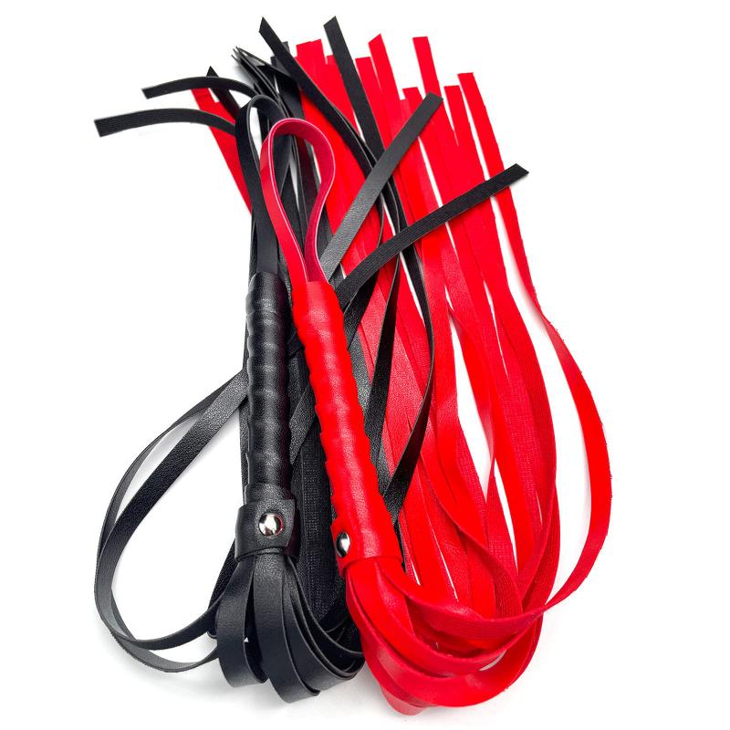 45cm Classic Flirting Fantasy Short Whip Spanking Adult Sex Toys BDSM Bondage Leather Flogger Whip for Role Play