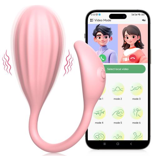 9 Frequency Invisible Wearable Panty Vibrator APP Control Silicone Female Vibrating Love Jumping Egg for Women Couples Pleasure