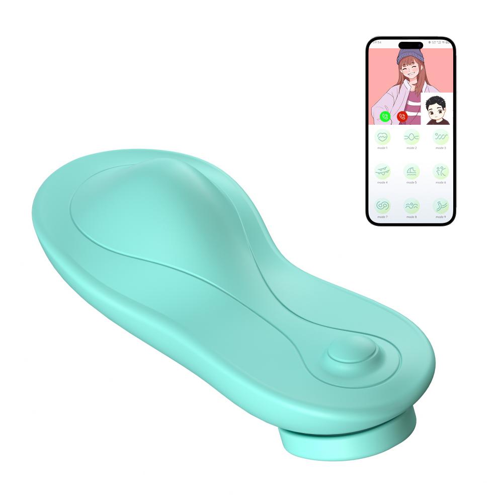 APP Control Female Mini Clitoral Vibrator Adult Sex Toy Women Masturbation Ultra-Thin Wearable Panty Vibrator with Magnetic Clip