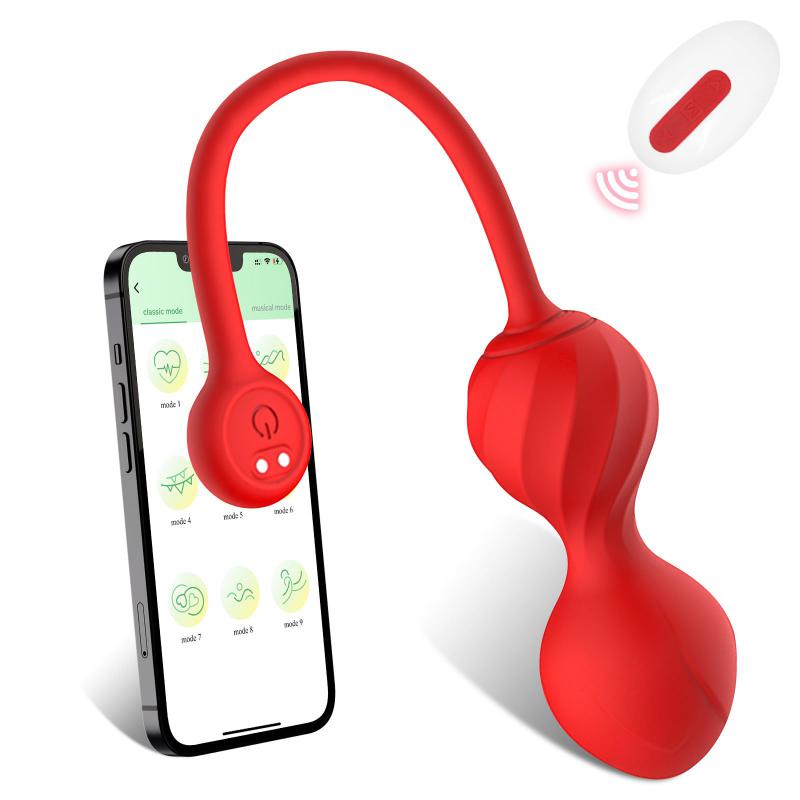 APP Remote Control G Spot Vibrator Waterproof Silicone Adult Sex Toys Kegel Ball Wearable Clitoral Vibrator For Women Couples