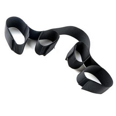 Adjustable Restraints Nylon Straps Fetish Female Bondage Couple Sex Handcuff Ankle Bondage
