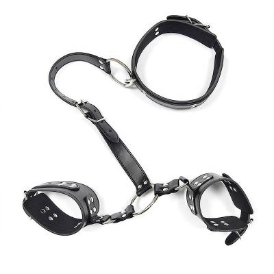 Adult Restraint Bondage Hand Anklecuffs Wrist Feet Cuffs Fetish Slave Harness Roleplay Sex Toys for Woman