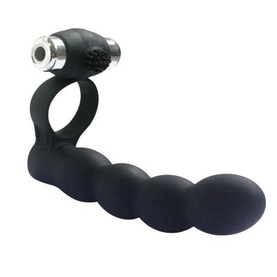 Cock Ring Vibrators Clitoris Stimulator Prostate Massage Silicone Penis Ring