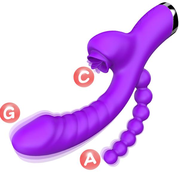 Dildo Anal Plug Licking Vibrator Anus Stimulate Vagina Massage Tongue Lick Adult Women Sex Toy Anal Buttplug 10 Vibrating Sextoy