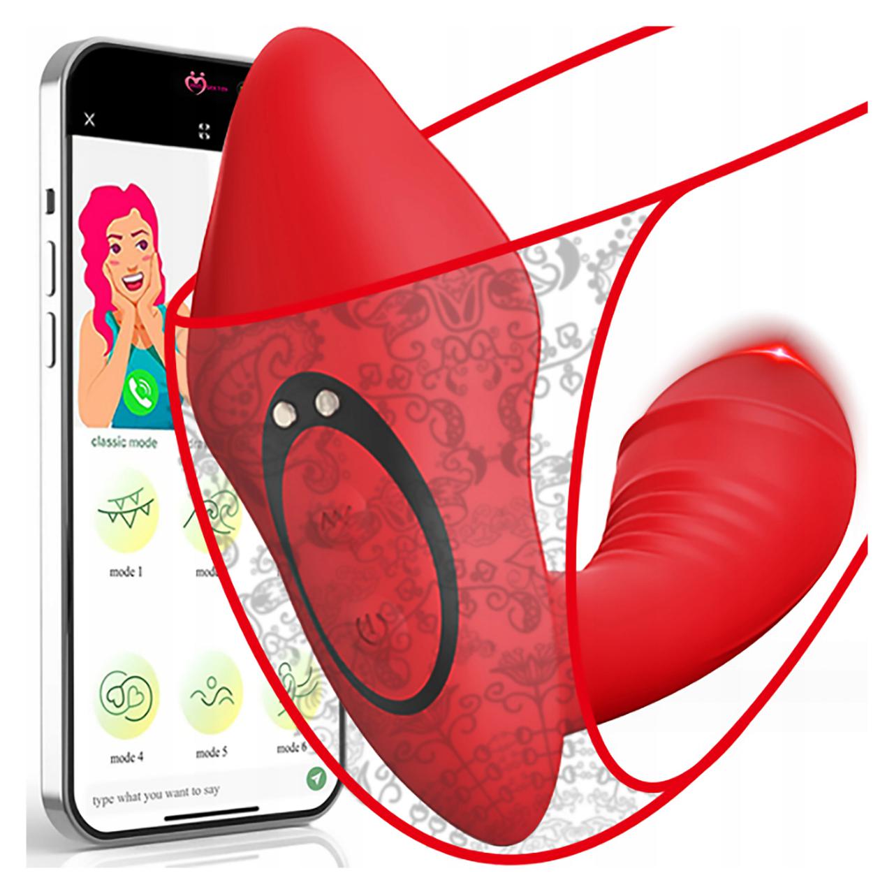 Dual Motor Female Wearable Panties Vibrator Adult Toys Clitoral Stimulator Masturbator G-spot Dildo Vibrator for Women Couples