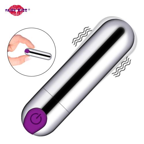 FairyKiss Gift  Vaginal Bullet  Powerful Mini Body Massager  USB Small Pocket 10 Modes Adult Sex Toys