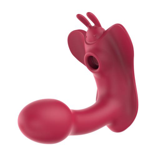 Fairykiss 2 in 1 Massager Powerful Vibrating & Sucking Vibrator Strong Waterproof Rechargeable Silicone Adult Sex Masturbator