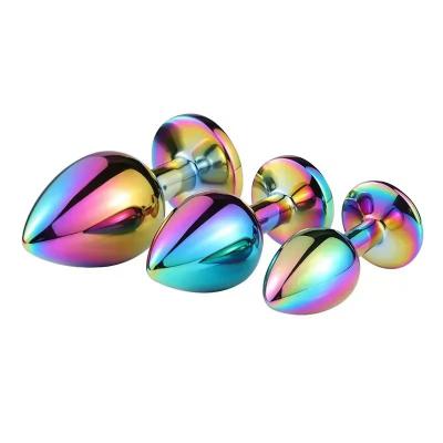 Freely Customizable Metal Anal Plug Beginner AnalPlug Masturbation Tool Gspot Prostate Massager Stimulator Adult Sex Toy for Man