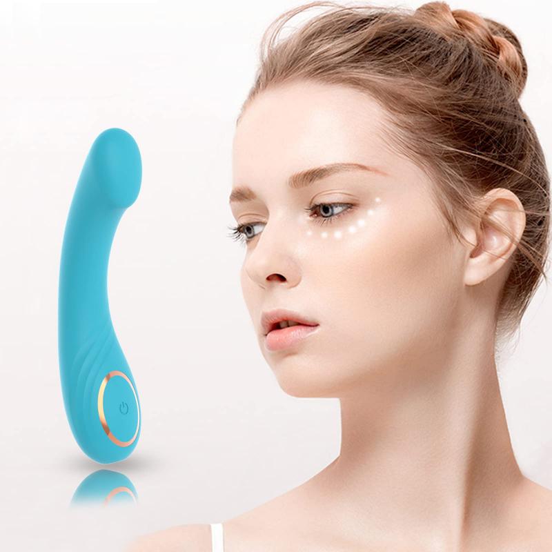 Full Silicone Soft Vibrating Dildo Massager Clitoral and Anal Stimulation Powerful G Spot Vibrator for Women Deep Penetration