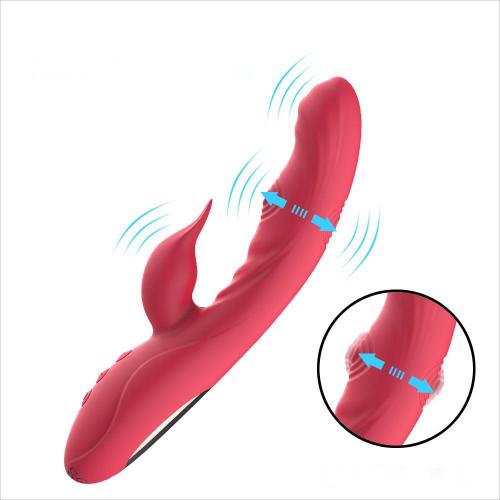 Hot Style G Spot Women Pussy Massager Cheap Silicone Rabbit Dildo Vaginal Electric Vibrator for Women Sex Toy