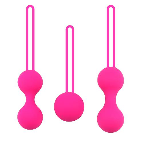 Kegel Ball 3 pcs Set for Women Ben Wall Ball Massage Weight Exercise for Tightening Muscles