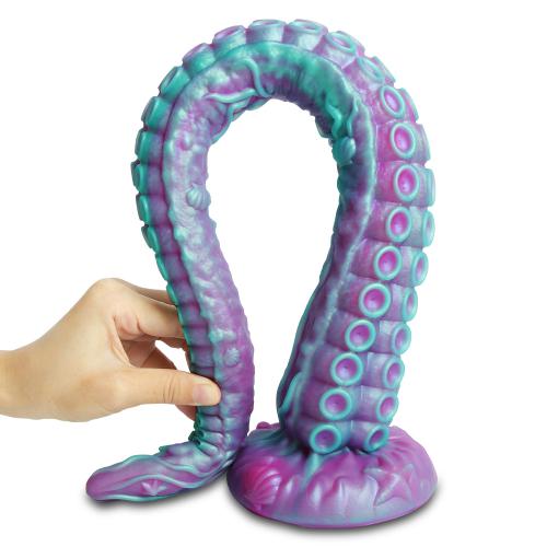 Long Tentacle Silicone anal plug Dildo Sex Toys Luminous Huge Monster Suction Cup Large Anal Plug Octopus Fantasy Prostate Toy
