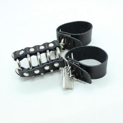 Male Chastity Device Penis Ring Cock Cages Men's Penis Lock Cock Ring Belt