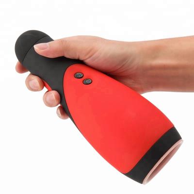 Male Masturbator Cup Oral Sucking Women Realistic Vagina Artificial Pussy Sucking Vibrators