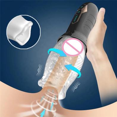 Men Sucking Machine 360 Rotation Vibrator Glans Stimulate Masturbator Sex Toys Gawk Gawk 3000