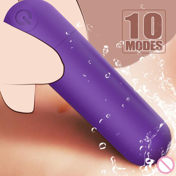 Mini Vibrating Bullet Spot Clitoris Stimulate Sex Toy for Women Masturbator Sex Products Clit Clitoral 10 Vibrator Speeds Sexual