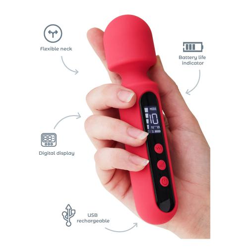 Quiet Small Vibrating Personal Body Massager Clit Stimulator Sexual Pleasure Tools Mini Wand Vibrators Sex Toy for Women Couples