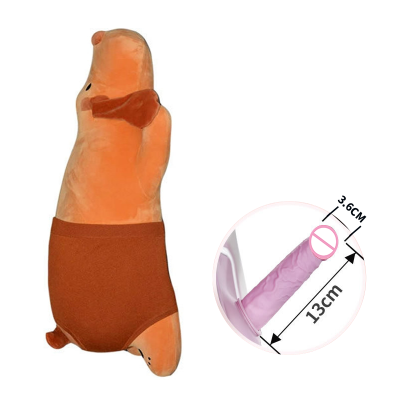 Remote Control Female Masturbation Tools Automatic Swing Vibrating Dog Animal Penis Heating Thrusting Dildo Vibrator for Women