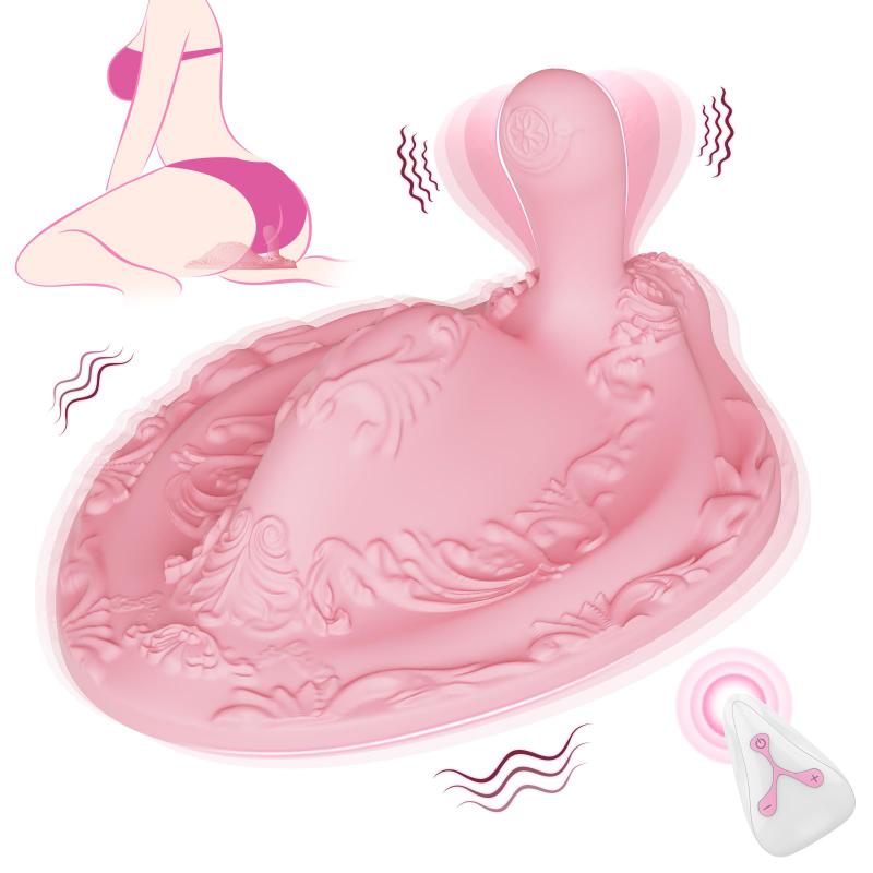 Remote Control Sit and Ride Dragon Phoenix Cushion Vibrator G-Spot Vibrating Prostate Massager Anal Clitoral Vibrator for Women