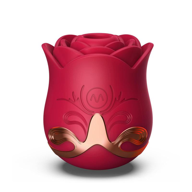 Rose Sucker Female Clitoral G Spot Vibrators Adult Sex Toys Clit Nipple Stimulation Rose Sucking Vibrator for Women and Couples