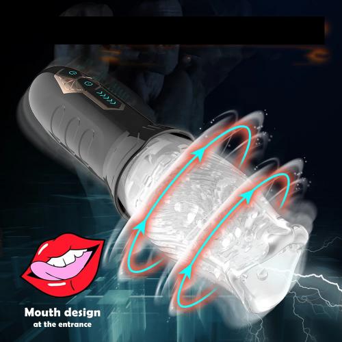 Rotating Sucking Masturbator for Men Real Oral Sex Glans Trainer Penis Massage Male Masturbator Glans Vibrator Sex Toy for Man
