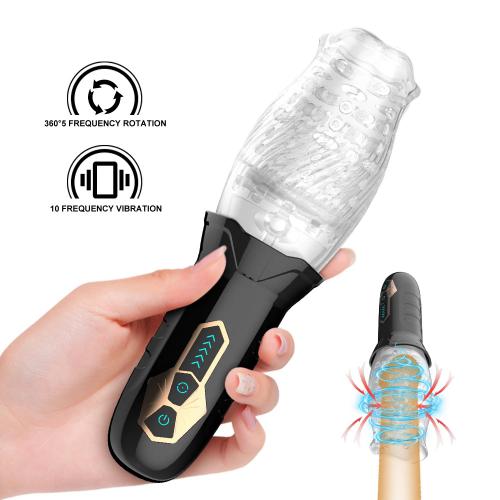 Rotating Sucking Real Oral Sex Glans Trainer Penis Massage Gawk Gawk 3000 Masturbator for Man Pussy Toys for Men
