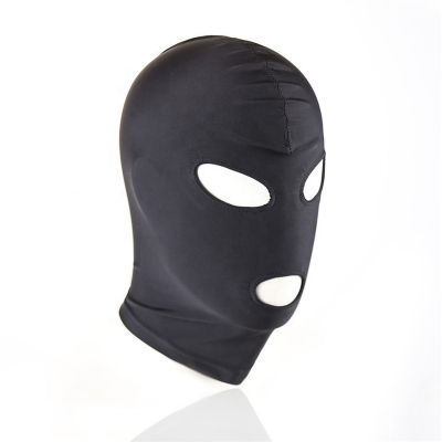 SM Sex Toy Safe Bandage Hood Head Cover Breathable Sponge Eye  Asphyxiation Bondage Face Shield