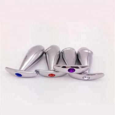 Stainless Steel Anal Plug Anal Dildo Diamond Jewelry Metal Butt Toys