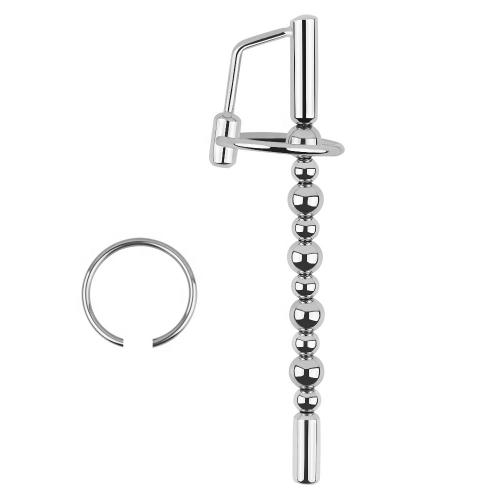 Stainless Steel Metal Urethral Penis Expander Urethra Catheter Chastity Stimulate Dilator for Men Adult Sex Toys
