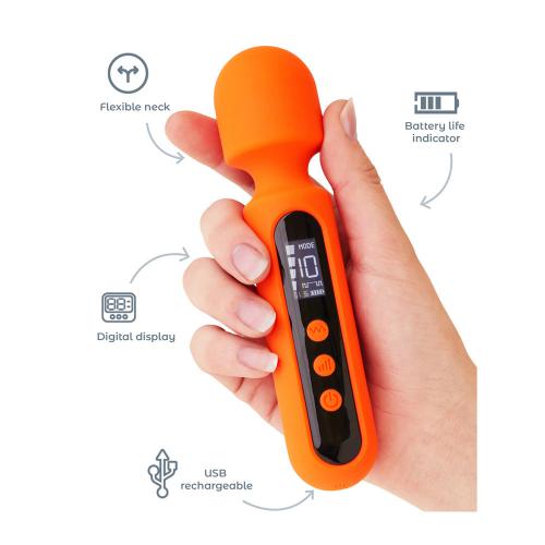 USB Rechargeable Personal Massage Device Smallest Strongest Cordless Handheld Massager Wand Vibrator for Women Masturbation Toys
