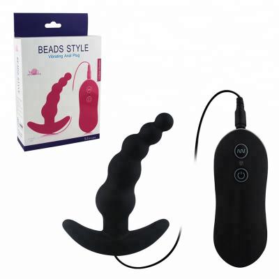 Wearable Anal Plug Vibrators 10 Mode Silicone Erotic Anus Butt Beads Sex Toy