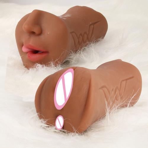 Wholesale 3 in 1 Pocket Pussy Male Masturbators Realistic Textured Mouth Vagina Tight Anus Adult Sex Toys for Men Masturbation