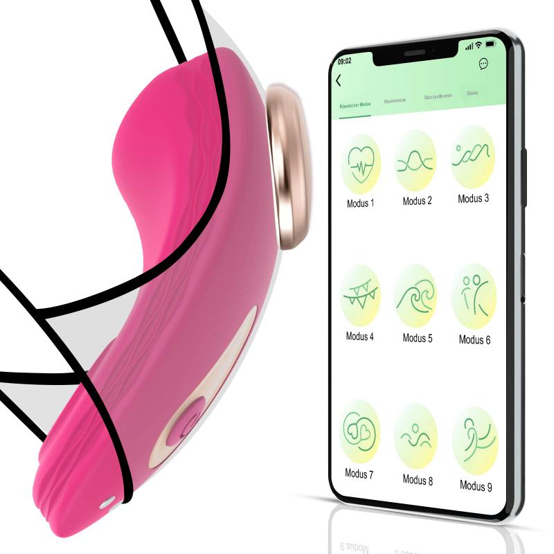 Wireless APP Remote Control Clitoral Vagina G-Spot Stimulator Vibrating Egg Women Panties Wearable Vibrator with Magnetic Clip