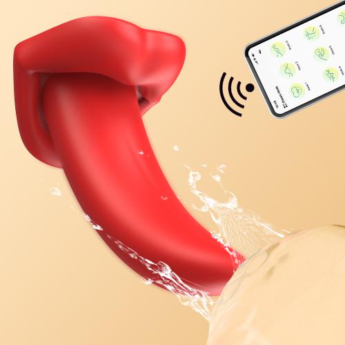 Wireless App-Controlled Vibrator for Female Masturbator Clitoris Stimulator and Nipple Anal Licking Massager Adult Supplies