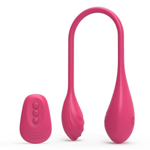 Wireless Remote Control Vibrating Jumping Egg G-spot Clitoris Stimulator Double Head Couple Flirting Wearable Vibrator for Women