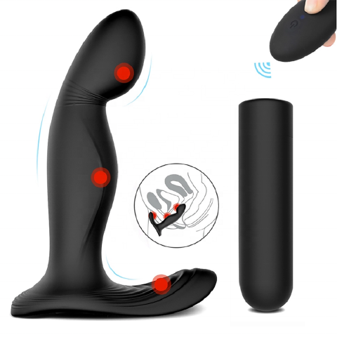 Wireless Remote Prostate Massage 9 Speed Vibrating Male Anal Plug Buttplug G-spot Stimulate Sm Gay Anal Toys