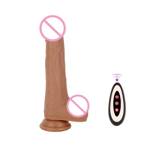 Womens Sex Toy Dildo Electronic Usb Rechargeable Silicone Dongs Realistic Remote Control Vibrator Dildo