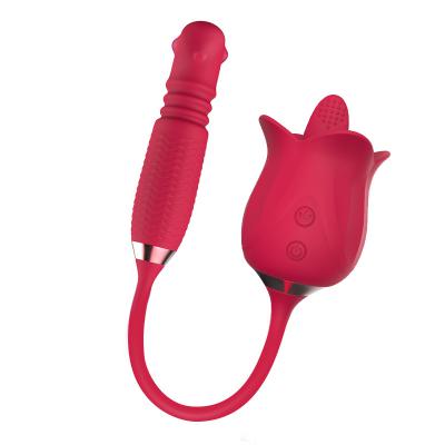 10 Frequency Suction Silicone Rose Toy Vibrator Dildo Cheap Price Rose Vibrator Sex Toys for Woman