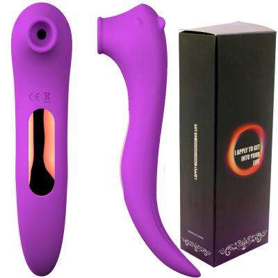 Adam's Clit Sucker Vagina Vibrating Vibrator Clitoris Stimulator Oral Nipple Sex Toys for Woman Sucking Vibrator