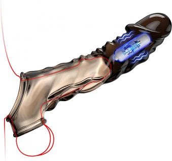 Crystal Wholesale Male Penis Sleeves Masturbation Adult Sex Toys Electric Popular Massager Stimulation Point Vibrator for Man