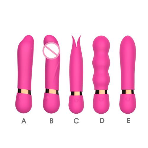 mini Wand Vibrator come in 5 style 10 Modes Vibration  sex toys for women didol vibrator massager wand