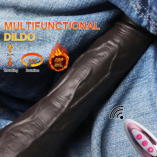 4 in 1 Automatic Telescopic Vibrating Rod Hand-free G-spot Dildos Female Dildo Vibrator Sex Machine for Woman