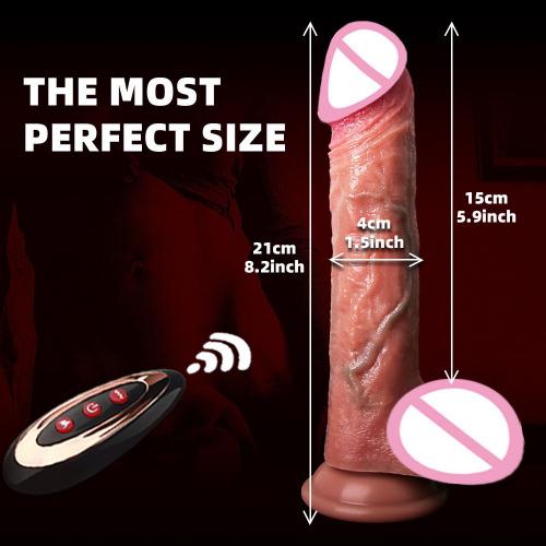 Hot Selling 4 in 1 Automatic Telescopic Vibrating Rod Hand-free G-spot Dildos Female Dildo Vibrator Sex Machine for Woman